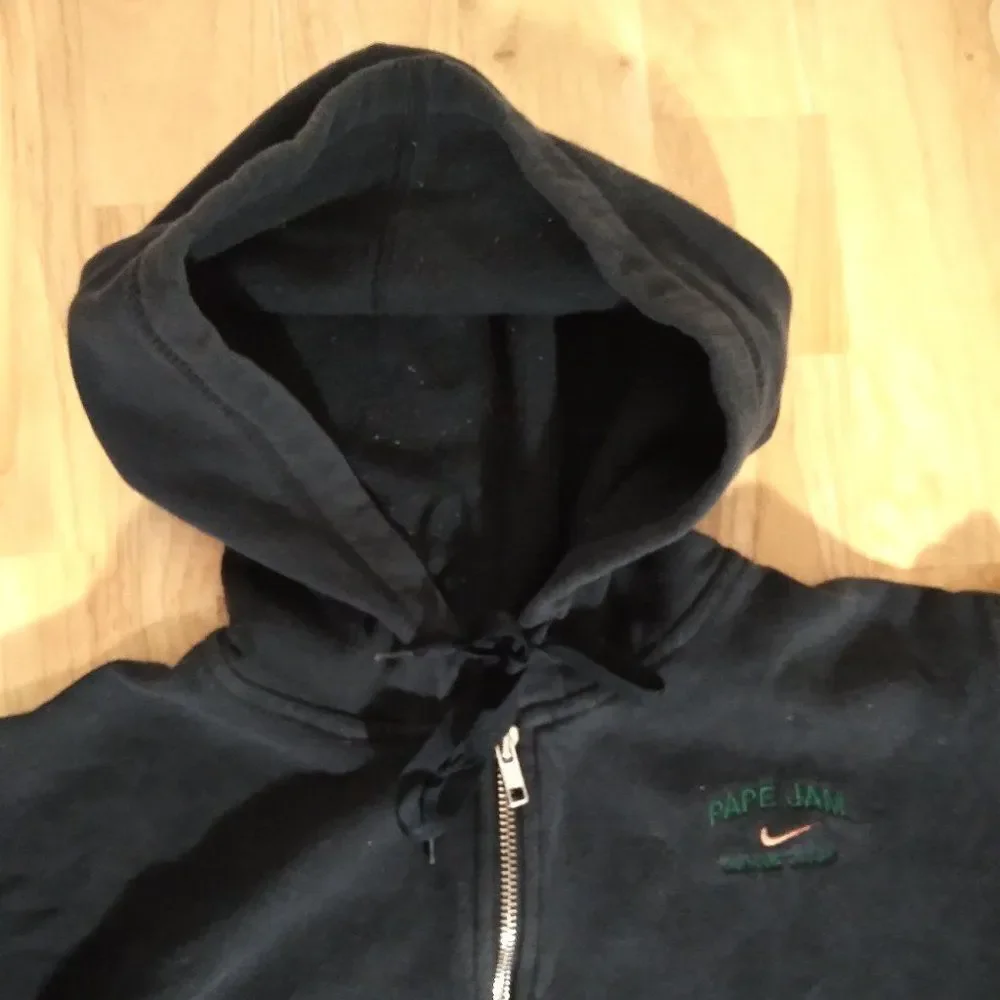 Vintage Nike Pape Jam Rose Garden 2003 Zipper Hoodie Sweatshirt